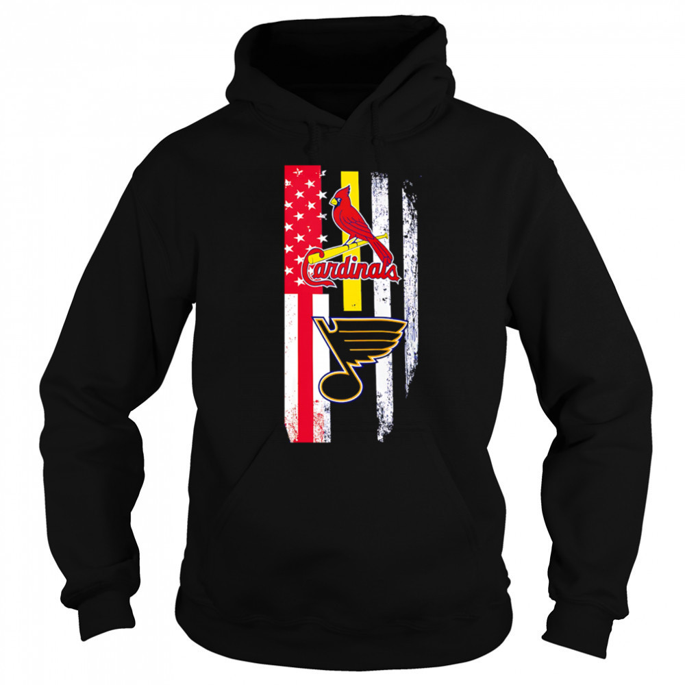 St. Louis Cardinals vs St. Louis Blues logo shirt Sweatshirt