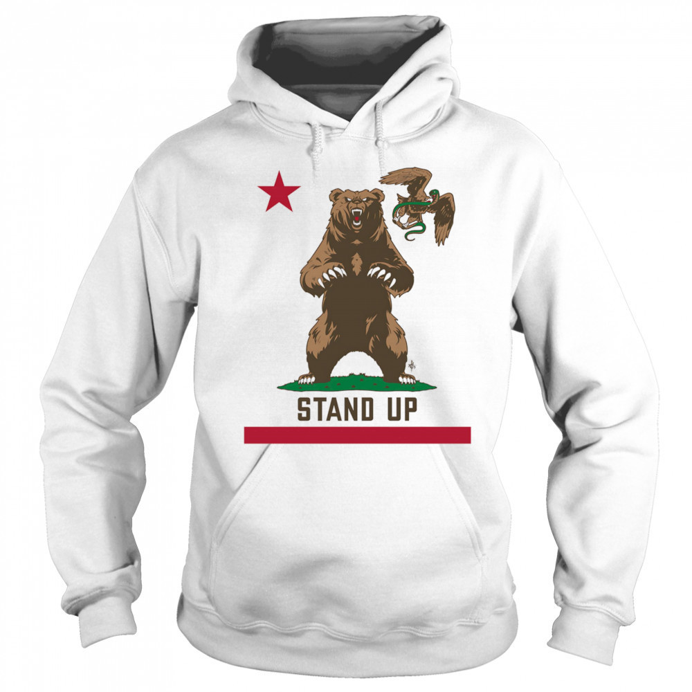 Stand up California flag shirt Sweatshirt