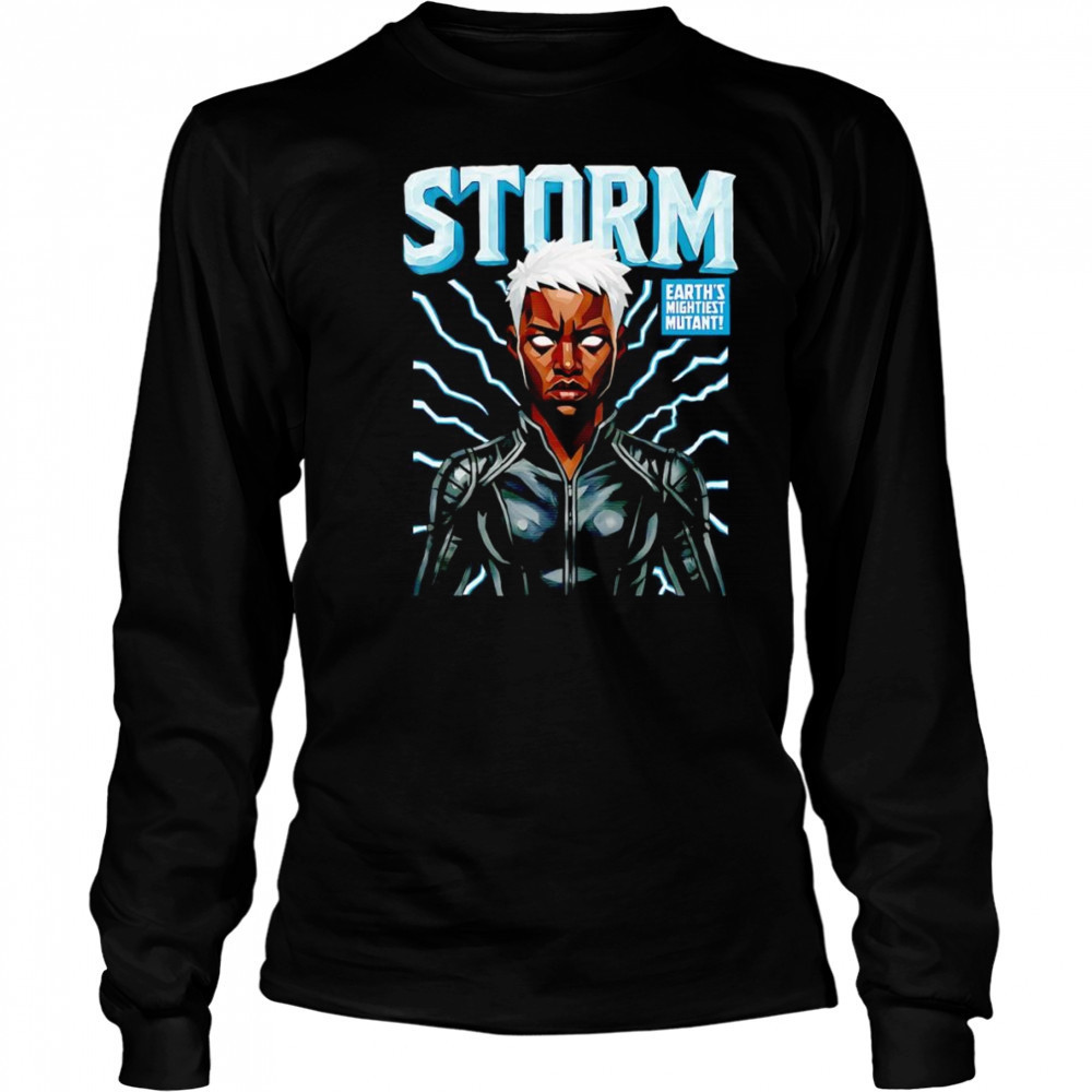 Storm Earth’s mightiest mutant shirt Long Sleeved