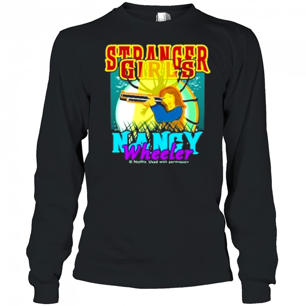 Stranger Things Nancy Wheeler T-Shirt Long Sleeved