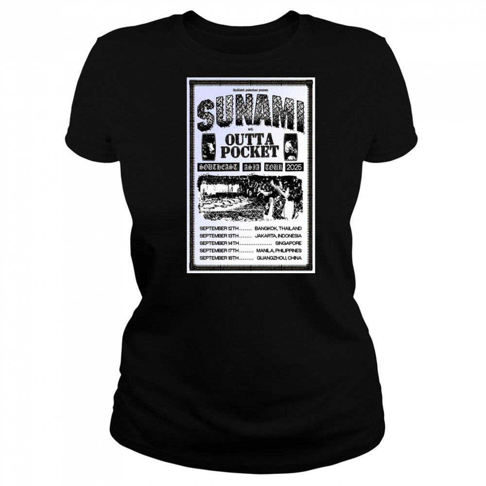 Sunami Southeast Asia Tour 2025 Poster T-Shirt Women's T-shirt