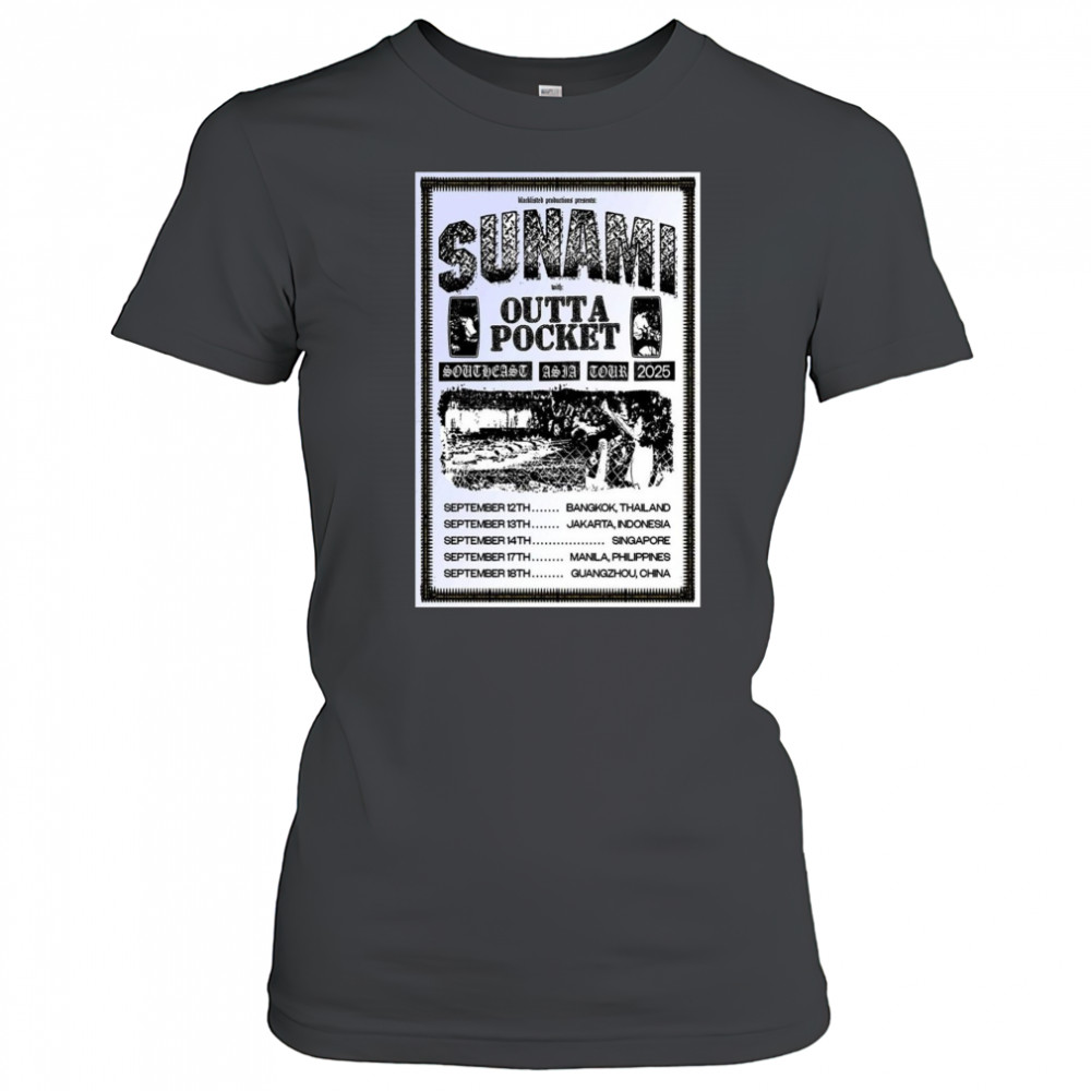 Sunami Southeast Asia Tour 2025 Poster T-Shirt Women's T-shirt