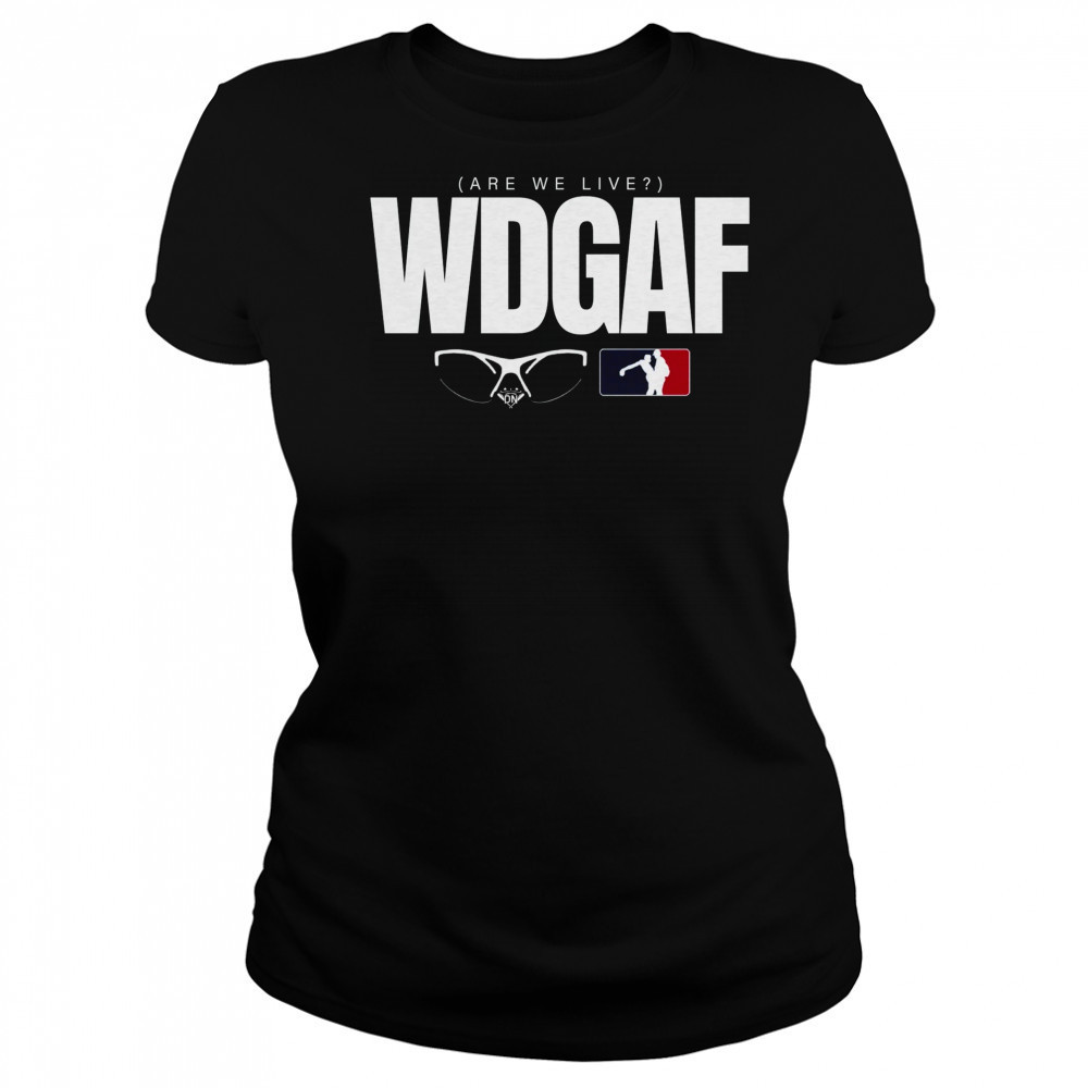 WDGAF Are We Live Los Angeles Baseball T-Shirt Women's T-shirt
