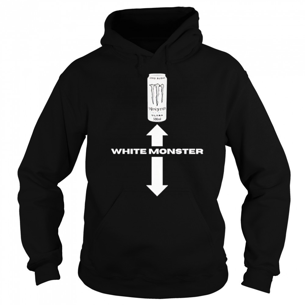White Monster Energy shirt Sweatshirt