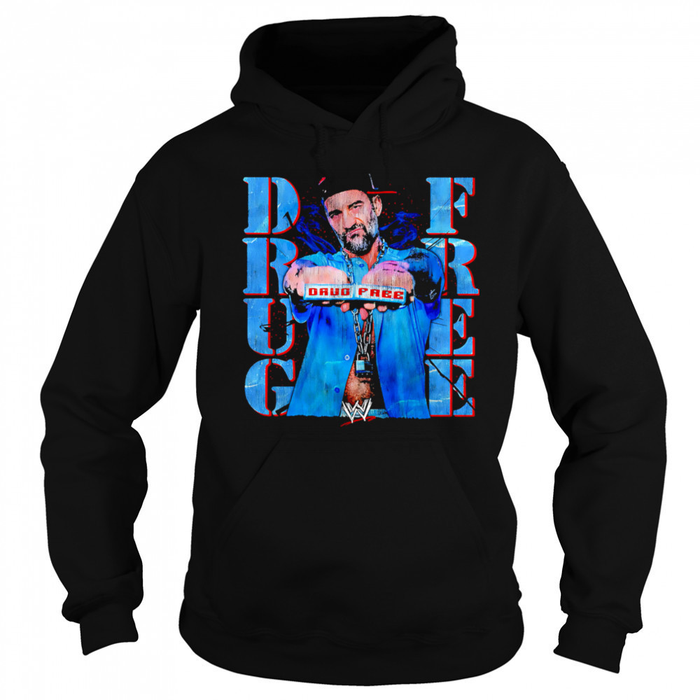 WWE Drug Free retro shirt Sweatshirt