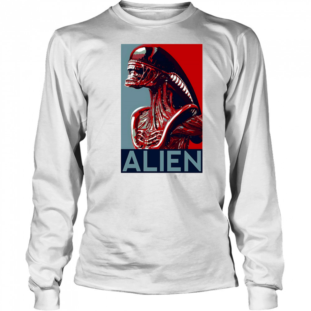 Xenomorph Retro Alien Movie shirt Long Sleeved