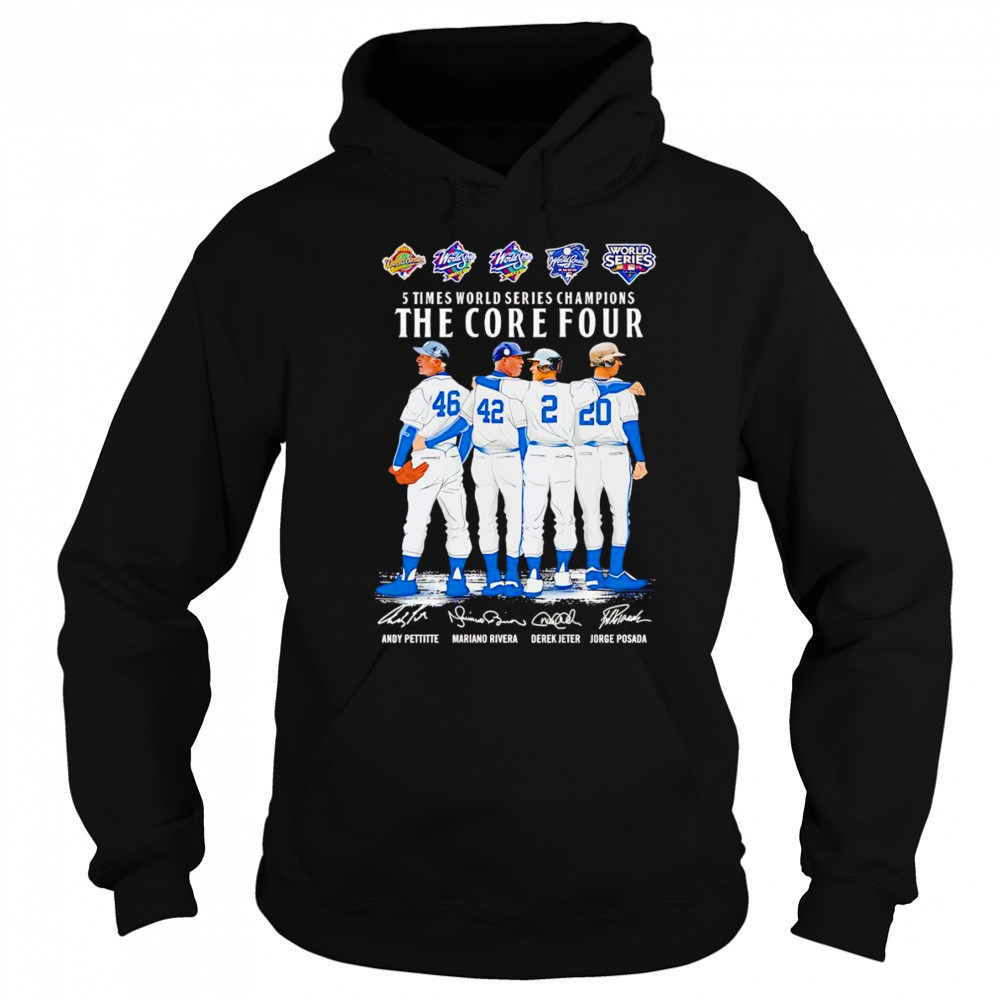 5 times World Series Champions the core four shirt Sweatshirt