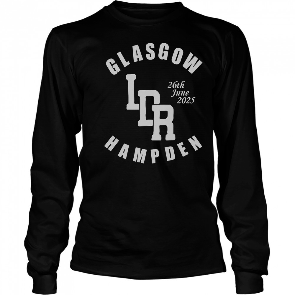 6th June 2025 Lana Del Rey Glasgow Hampden T-Shirt Long Sleeved