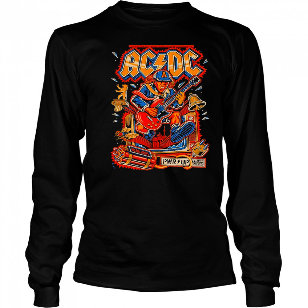 ACDC Olympiastadion Berlin Germany 06.30.2025 T-Shirt Long Sleeved