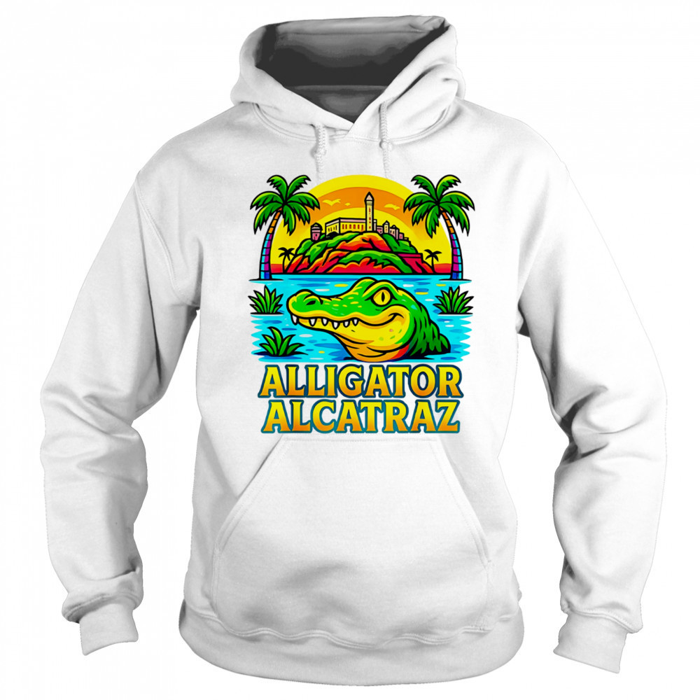 Alligator alcatraz crocodile summer shirt Sweatshirt