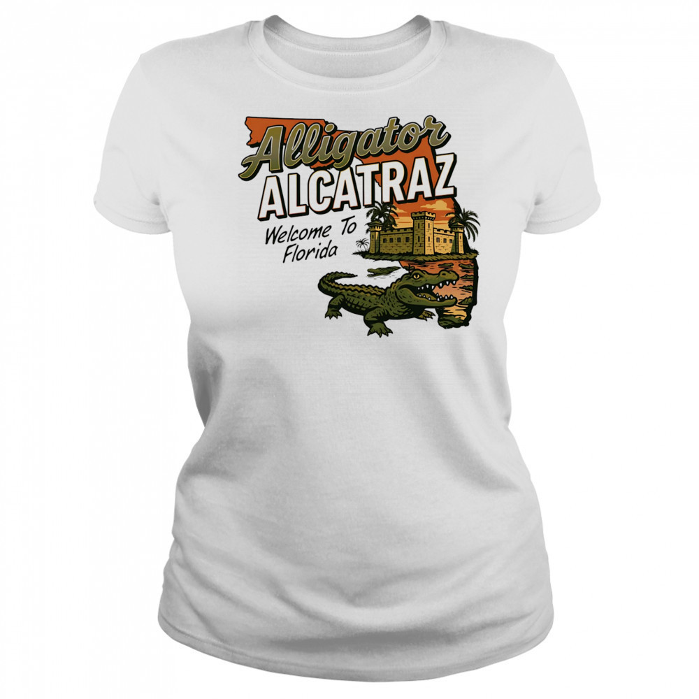 Alligator Alcatraz Welcome to Florida shirt Women's T-shirt