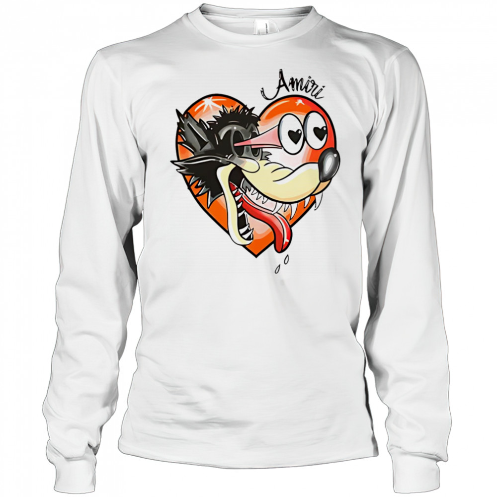 Amiri hopeless romantic shirt Long Sleeved