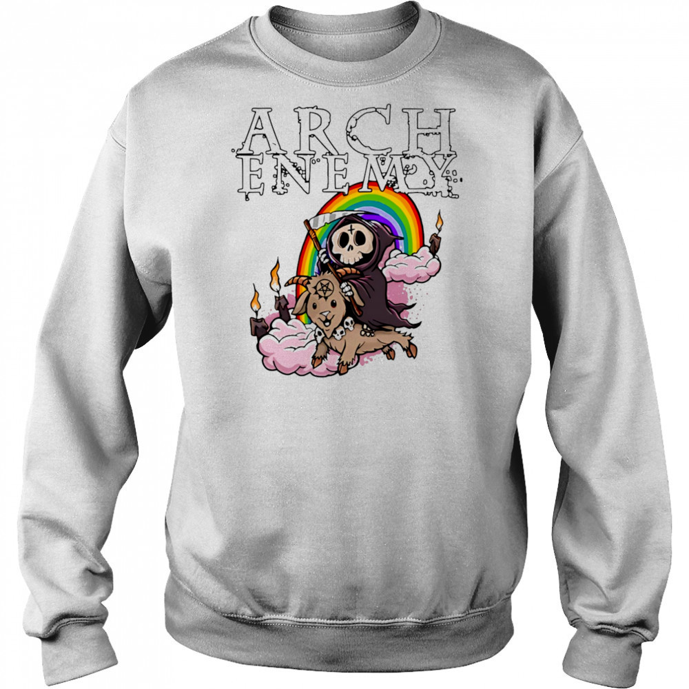 Archenemy rainbow reaper shirt Hoodie