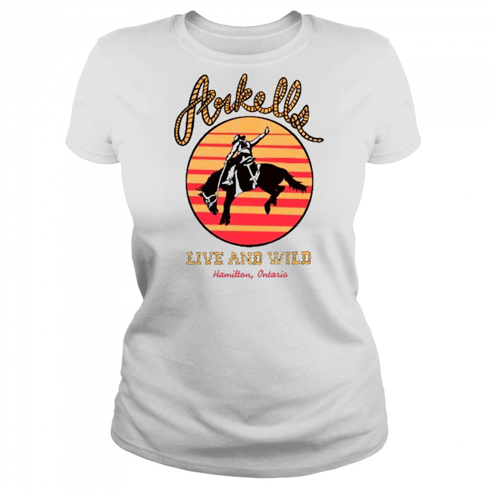 Arkells Live And Wild Ringer T-Shirt Women's T-shirt