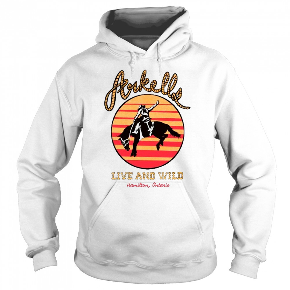 Arkells Live And Wild Ringer T-Shirt Sweatshirt
