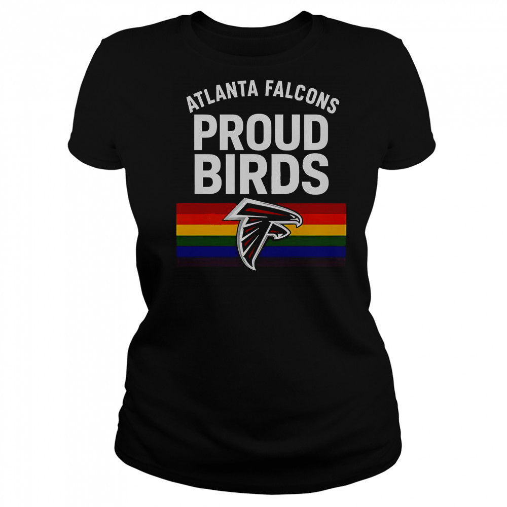 Atlanta Falcons LGBT Pride Birds T-Shirt Women's T-shirt