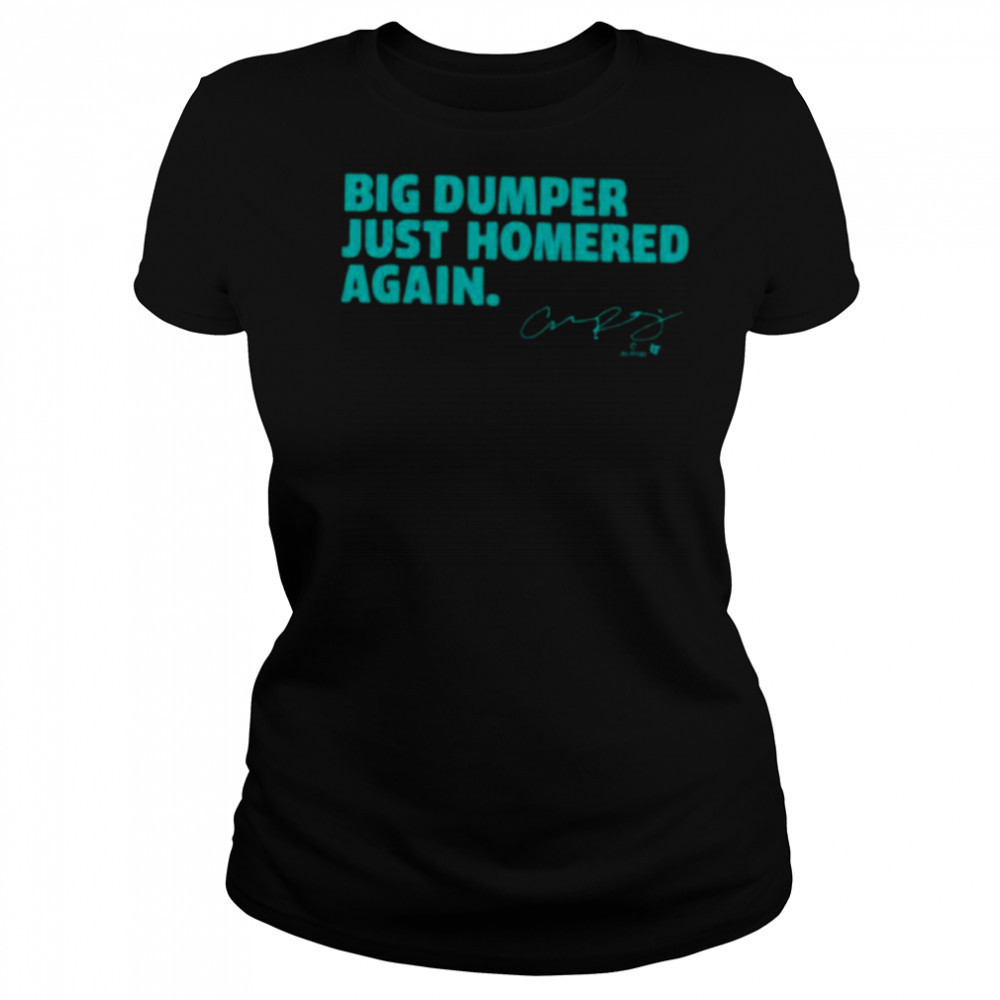 Cal Raleigh Big Dumper Just Homered Again SEA Baseball Shirt Women's T-shirt