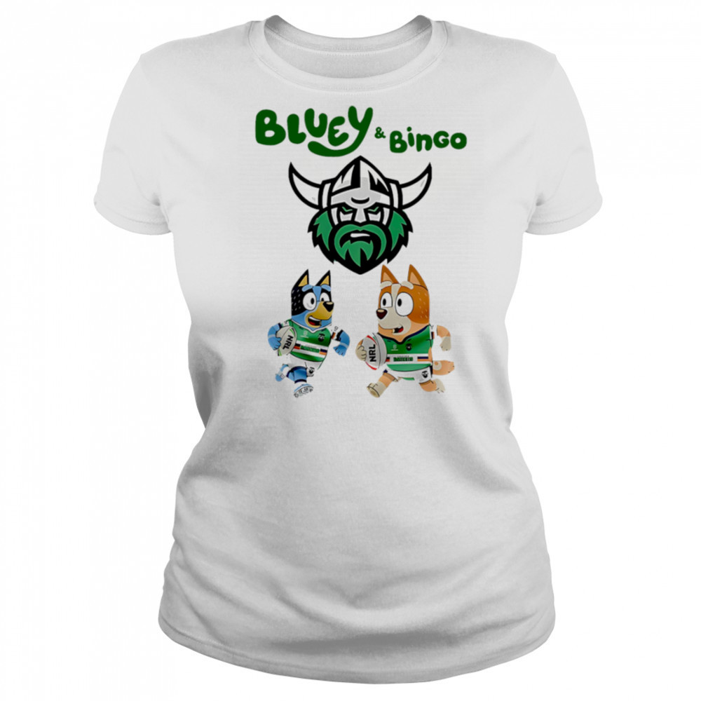 Canberra Raiders Bluey And Bingo shirt Women's T-shirt