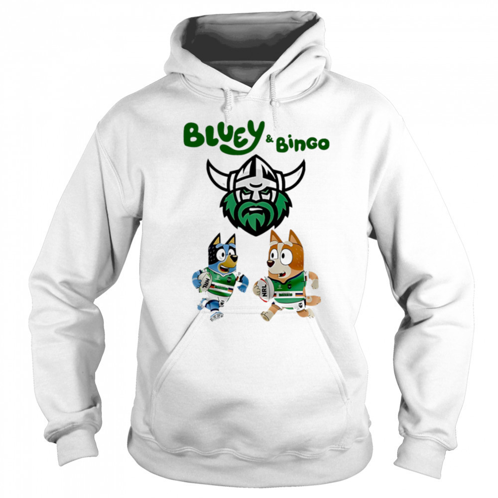 Canberra Raiders Bluey And Bingo shirt Sweatshirt