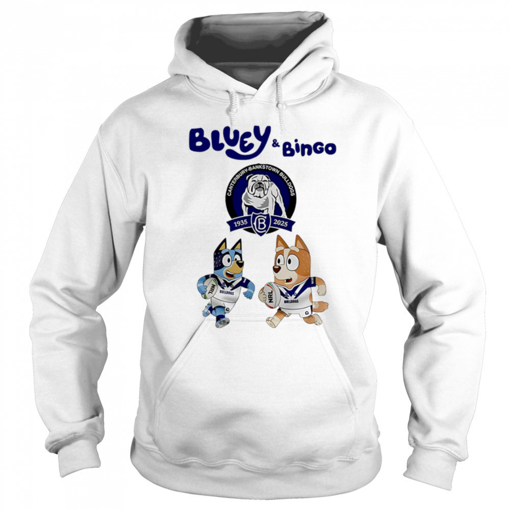 Canterbury Bulldogs Bluey And Bingo shirt Sweatshirt