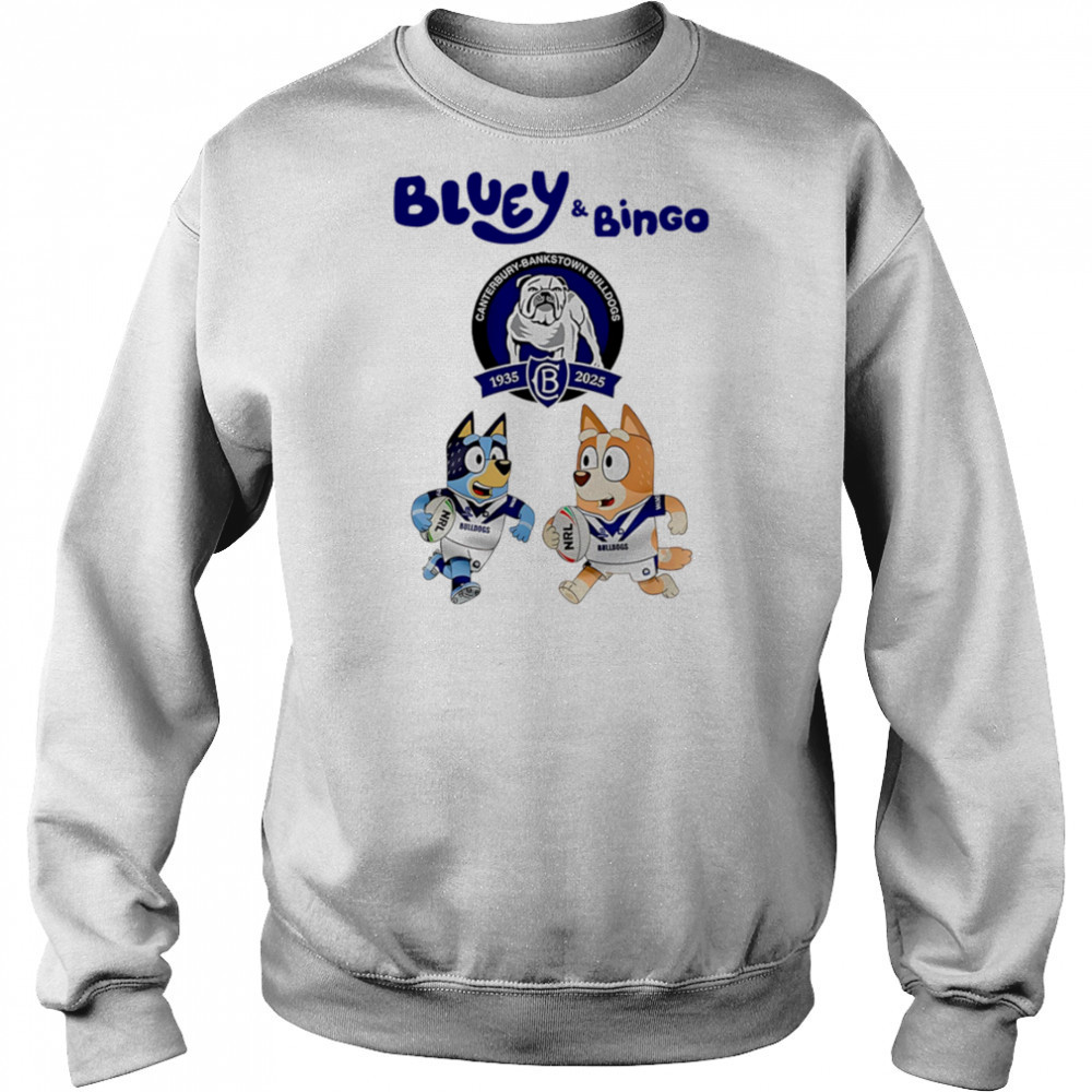 Canterbury Bulldogs Bluey And Bingo shirt Hoodie