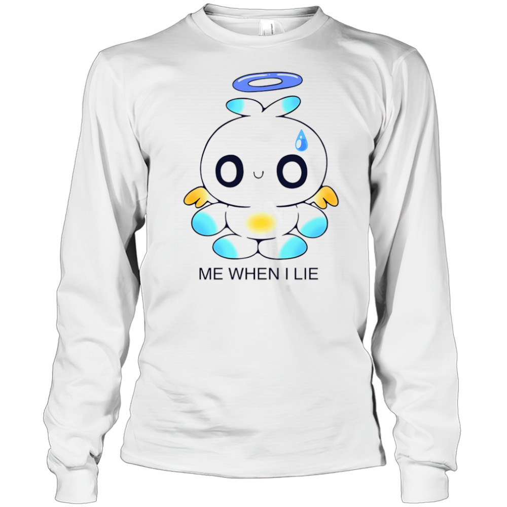 Chao me when I lie shirt Long Sleeved