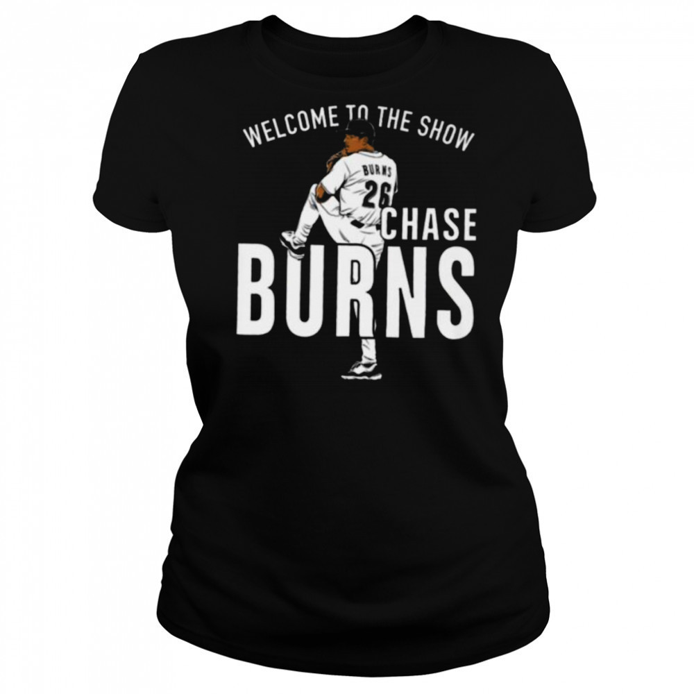Chase Burns Welcome to the Show Cincinnati Baseball Shirt Women's T-shirt