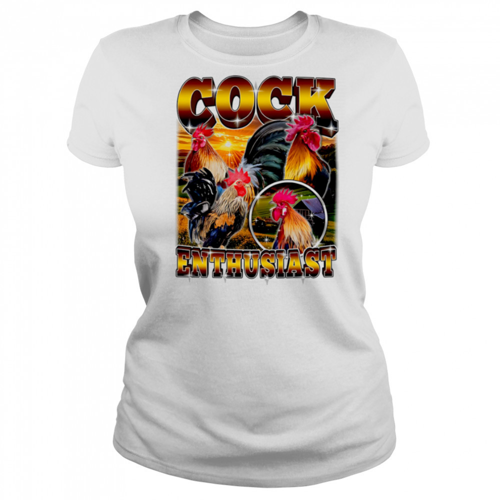 Cock Enthusiast Funny Rooster shirt Women's T-shirt
