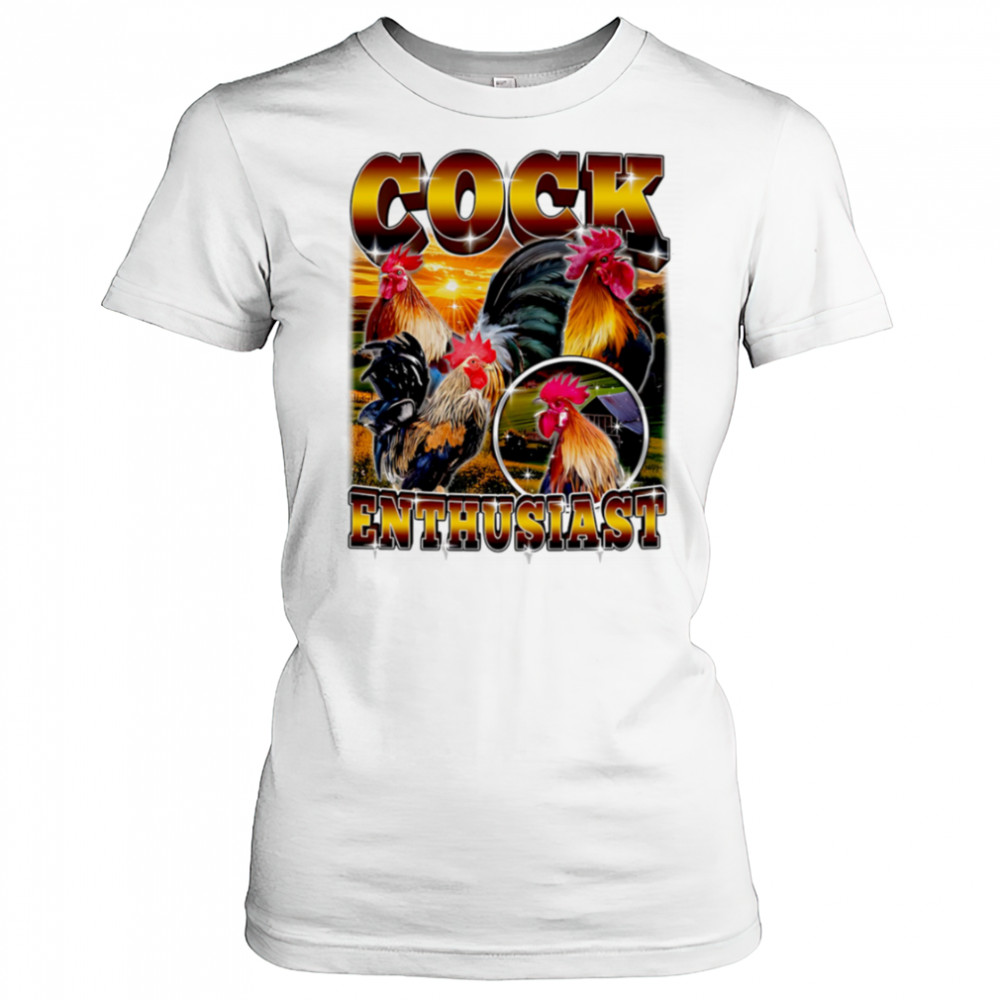Cock Enthusiast Funny Rooster shirt Women's T-shirt