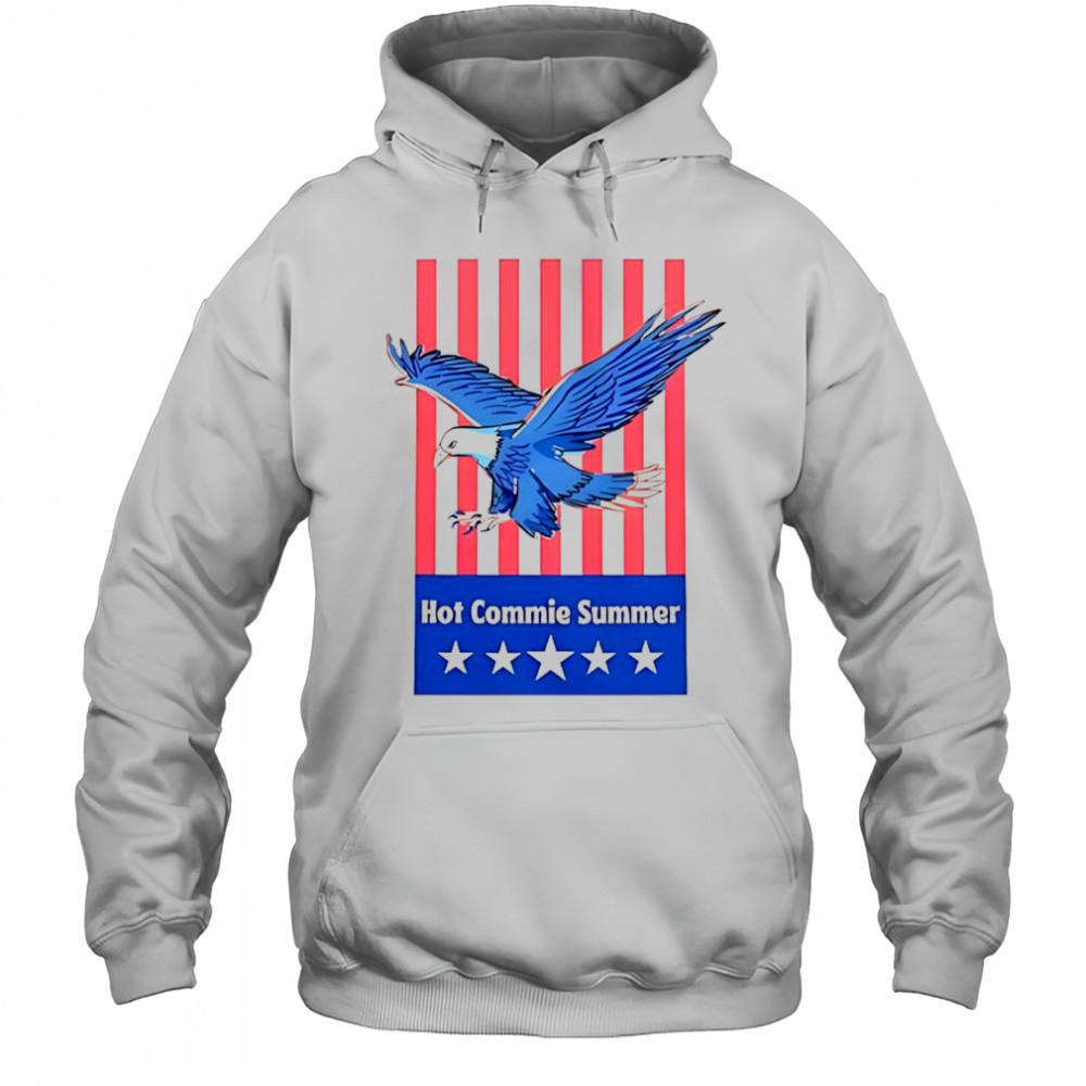 Commie Summer Eagle T-Shirt Hoodie