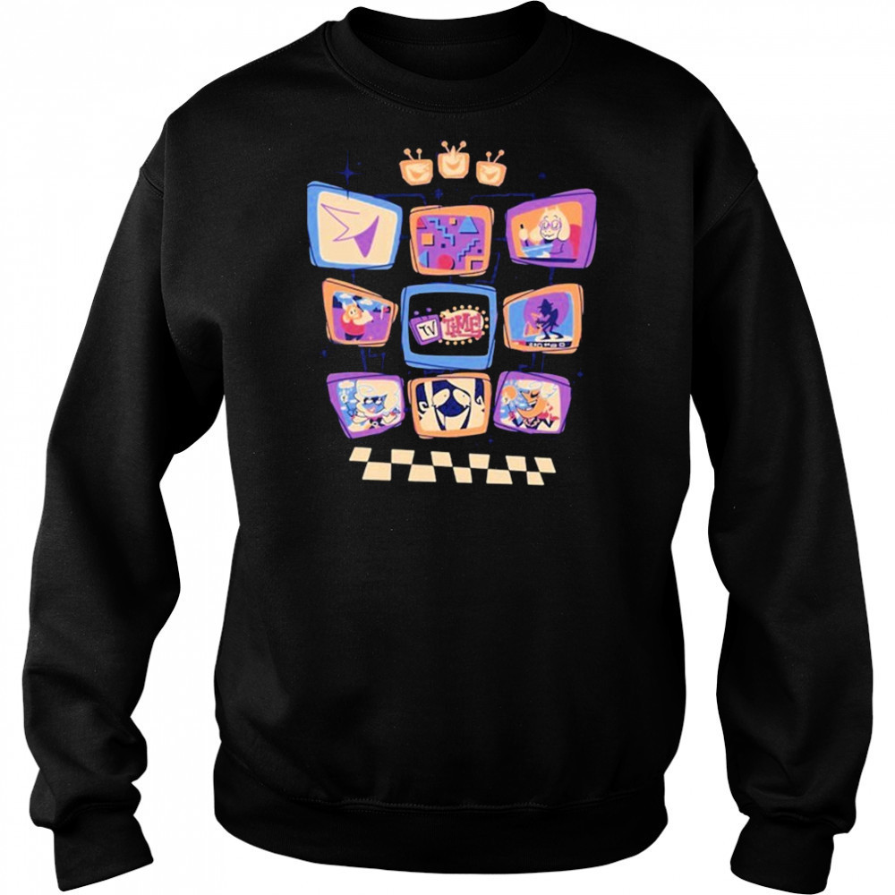 Deltarune Tenna TV Time T-Shirt Hoodie