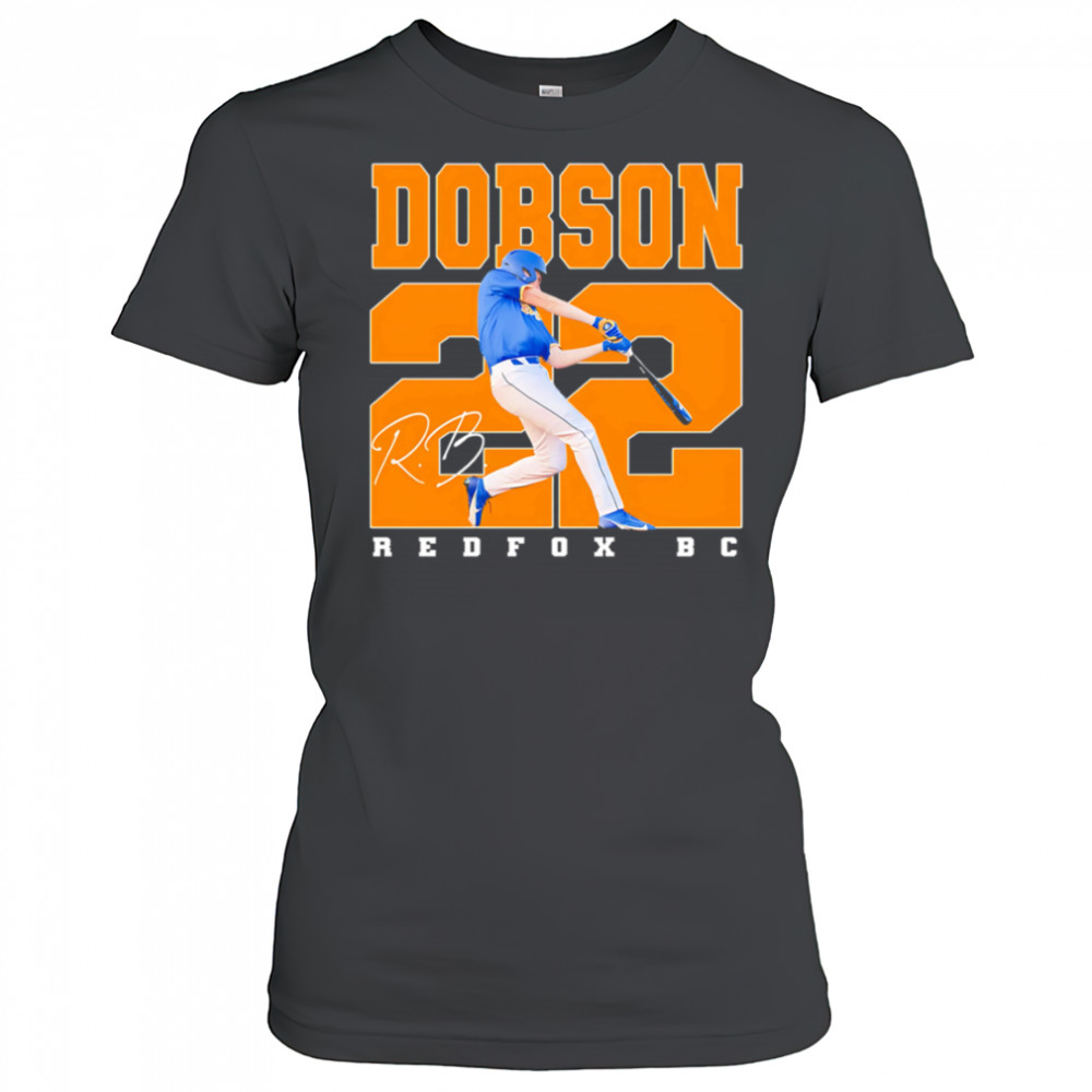 Dobson 22 Redfox Bc baseball shirt Women's T-shirt