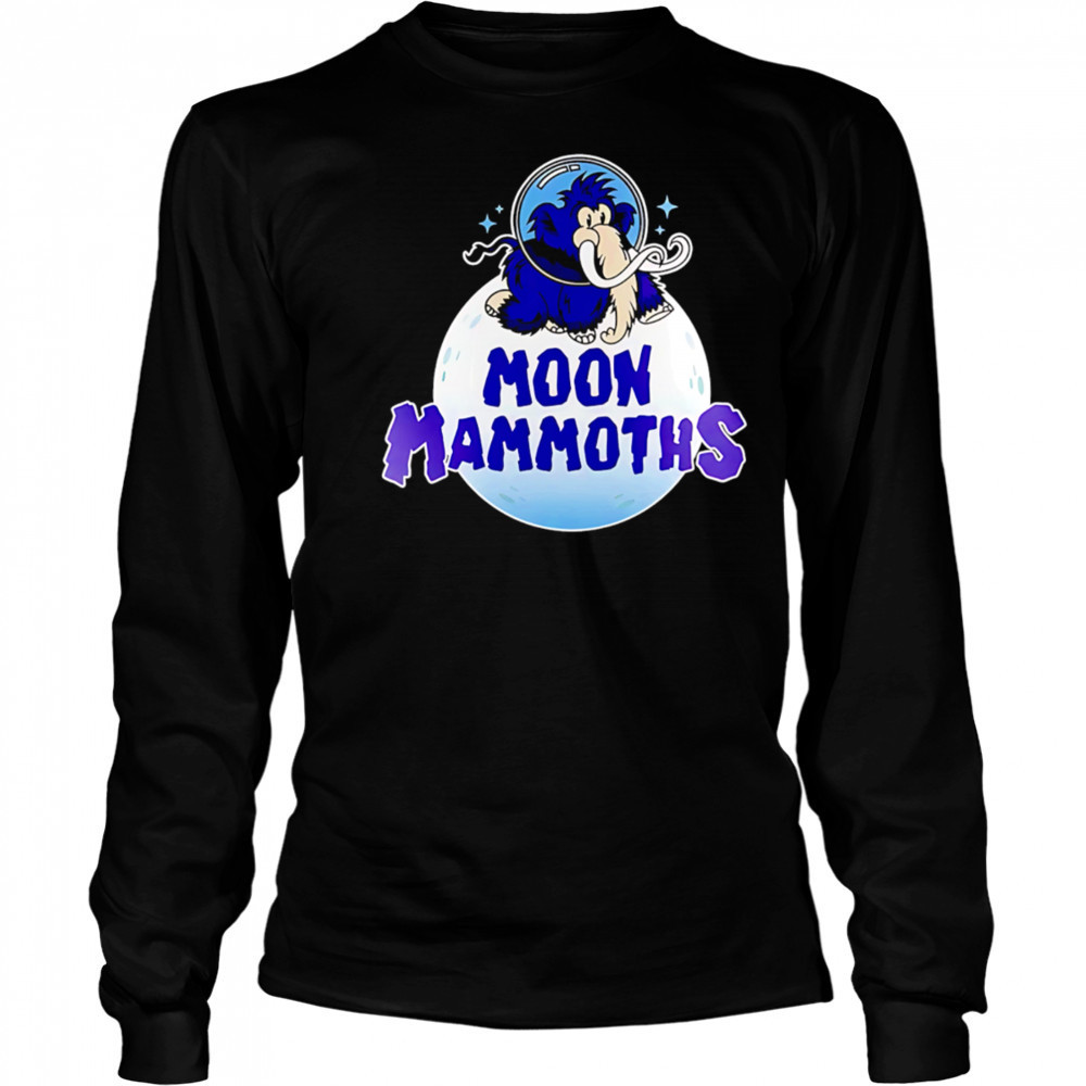 Erie Moon Mammoths 2025 Black Baseball shirt Long Sleeved
