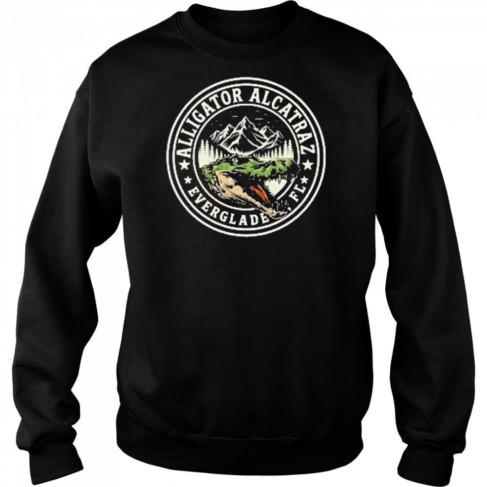 Everglades Florida Alligator Alcatraz T-Shirt Hoodie
