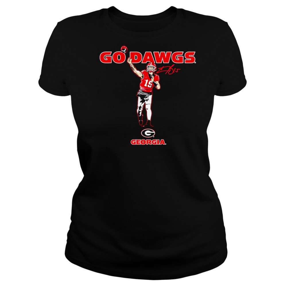 Georgia Bulldogs Go Dawgs shirt Women's T-shirt
