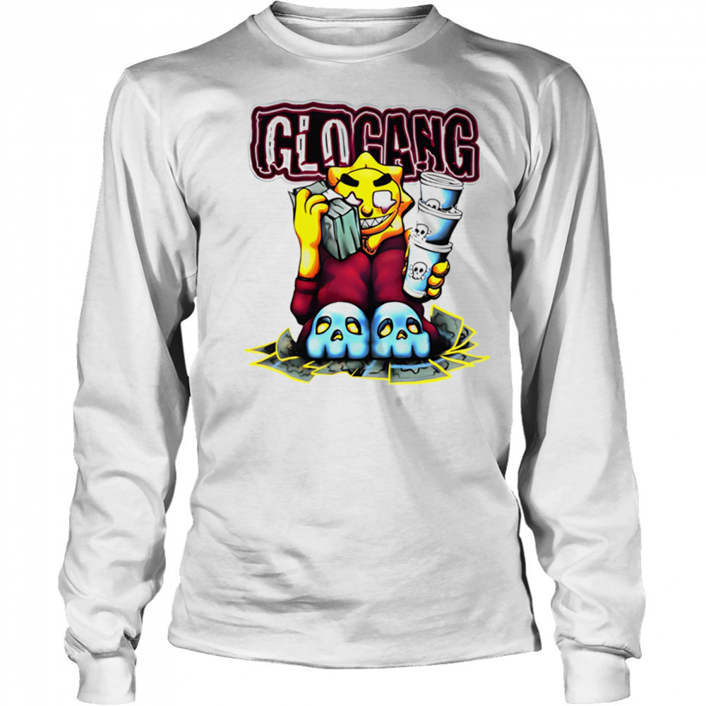 Glo gang triple cup threat shirt Long Sleeved