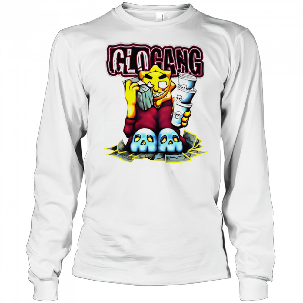 Glo gang triple cup threat shirt Long Sleeved