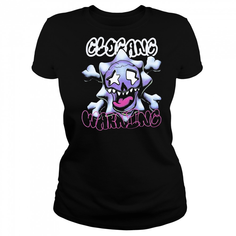 Glo Gang Warning Cross Boned T-shirt Women's T-shirt