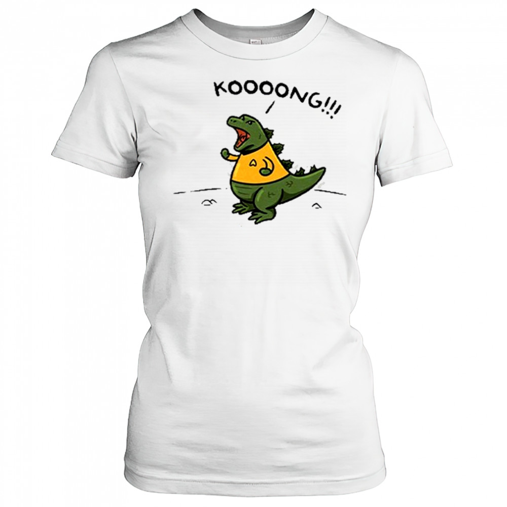 Godzilla Kooong Dinosaur T-Shirt Women's T-shirt