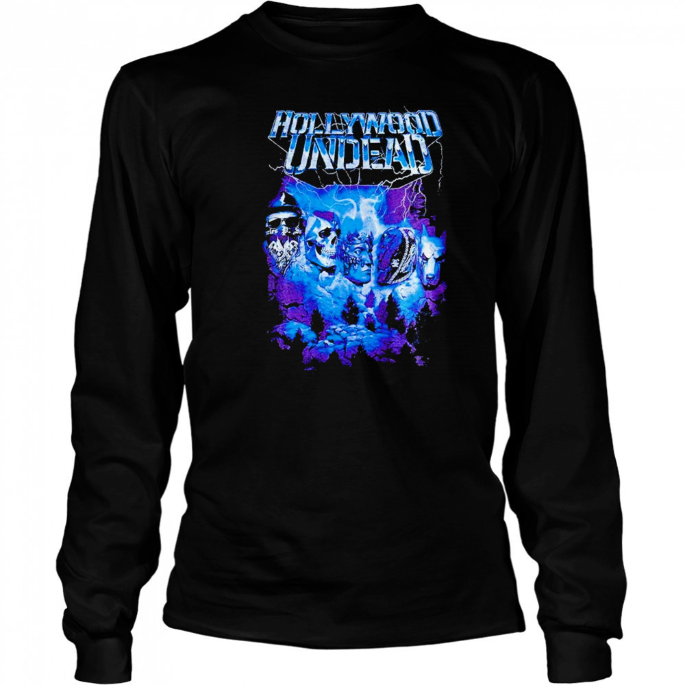 Hollywood Undead Mount Crushmore T-Shirt Long Sleeved