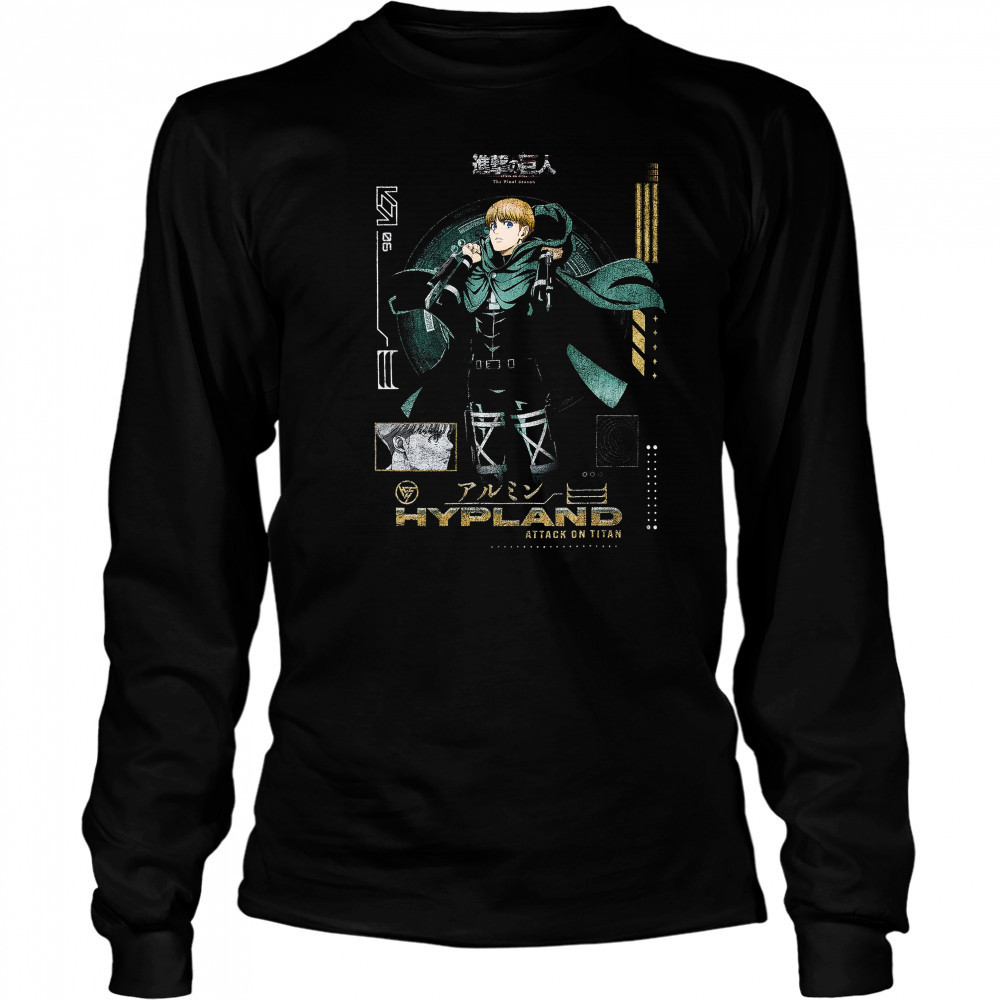 Hypland Aot Armin T-Shirt Long Sleeved