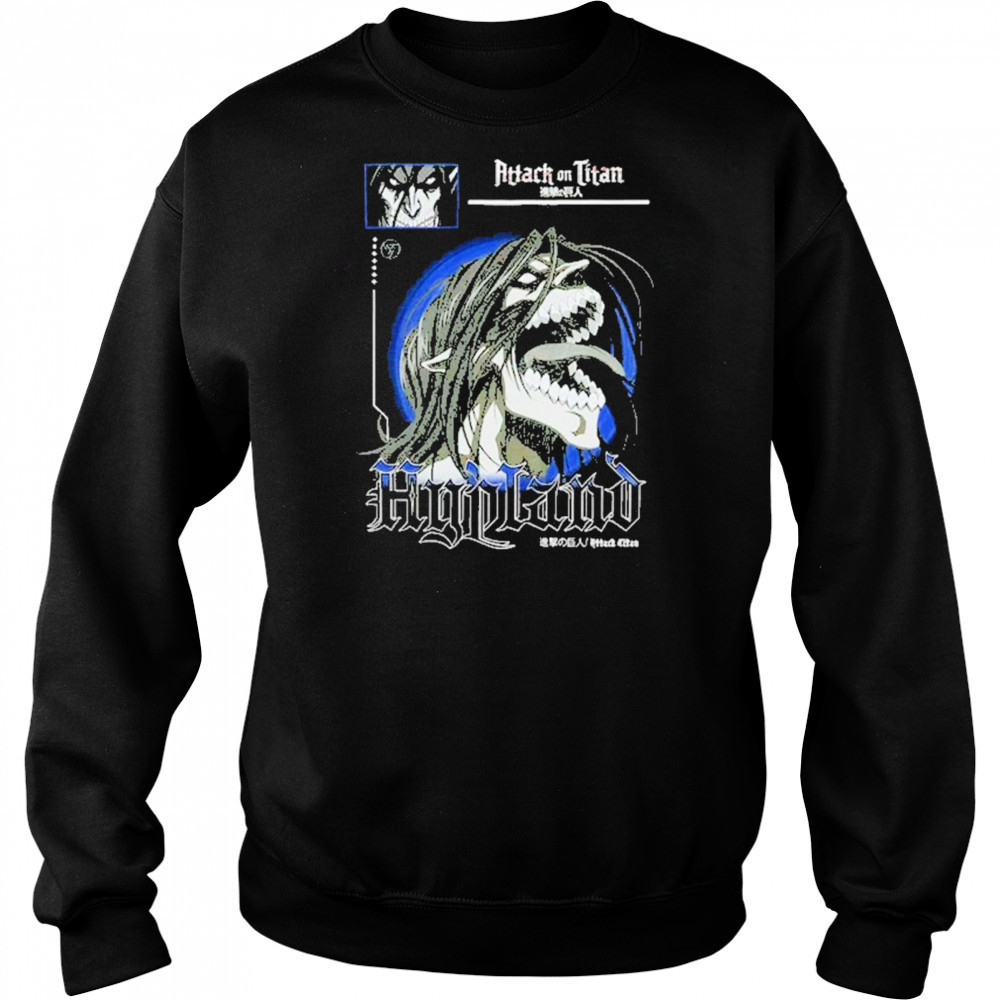 Hypland Aot Roar Eren T-Shirt Hoodie