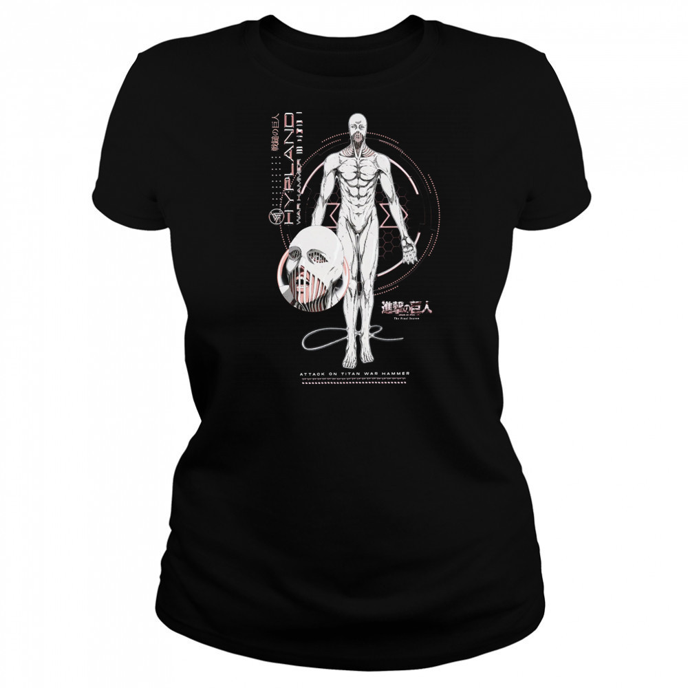 Hypland Aot War Hammer T-Shirt Women's T-shirt