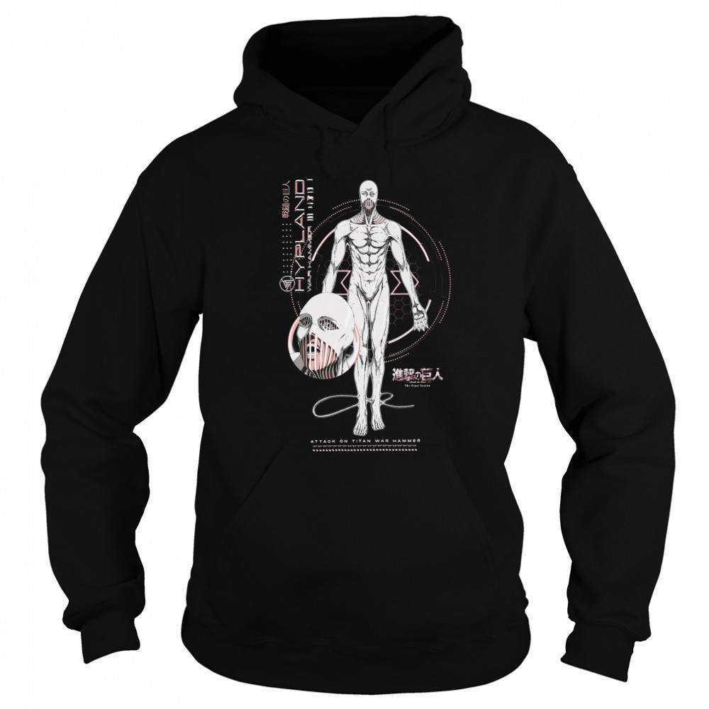Hypland Aot War Hammer T-Shirt Sweatshirt