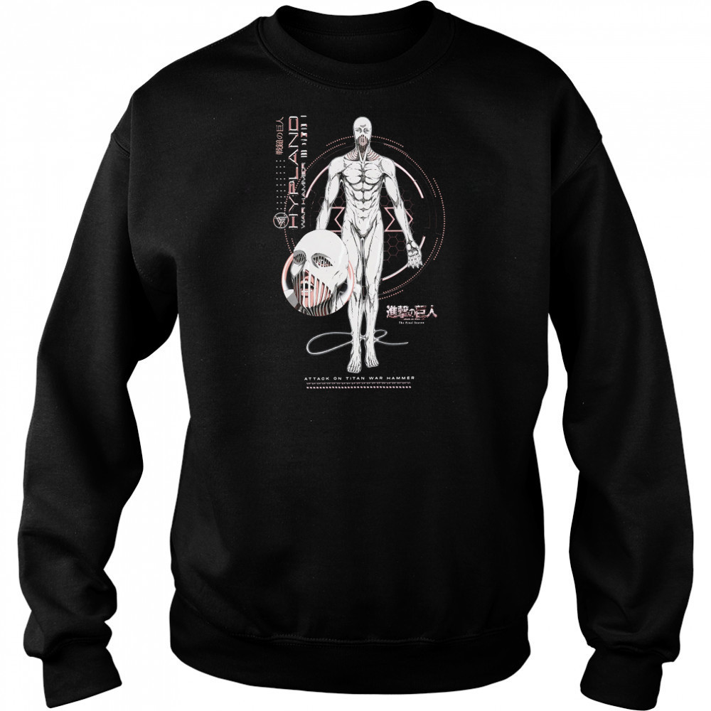 Hypland Aot War Hammer T-Shirt Hoodie