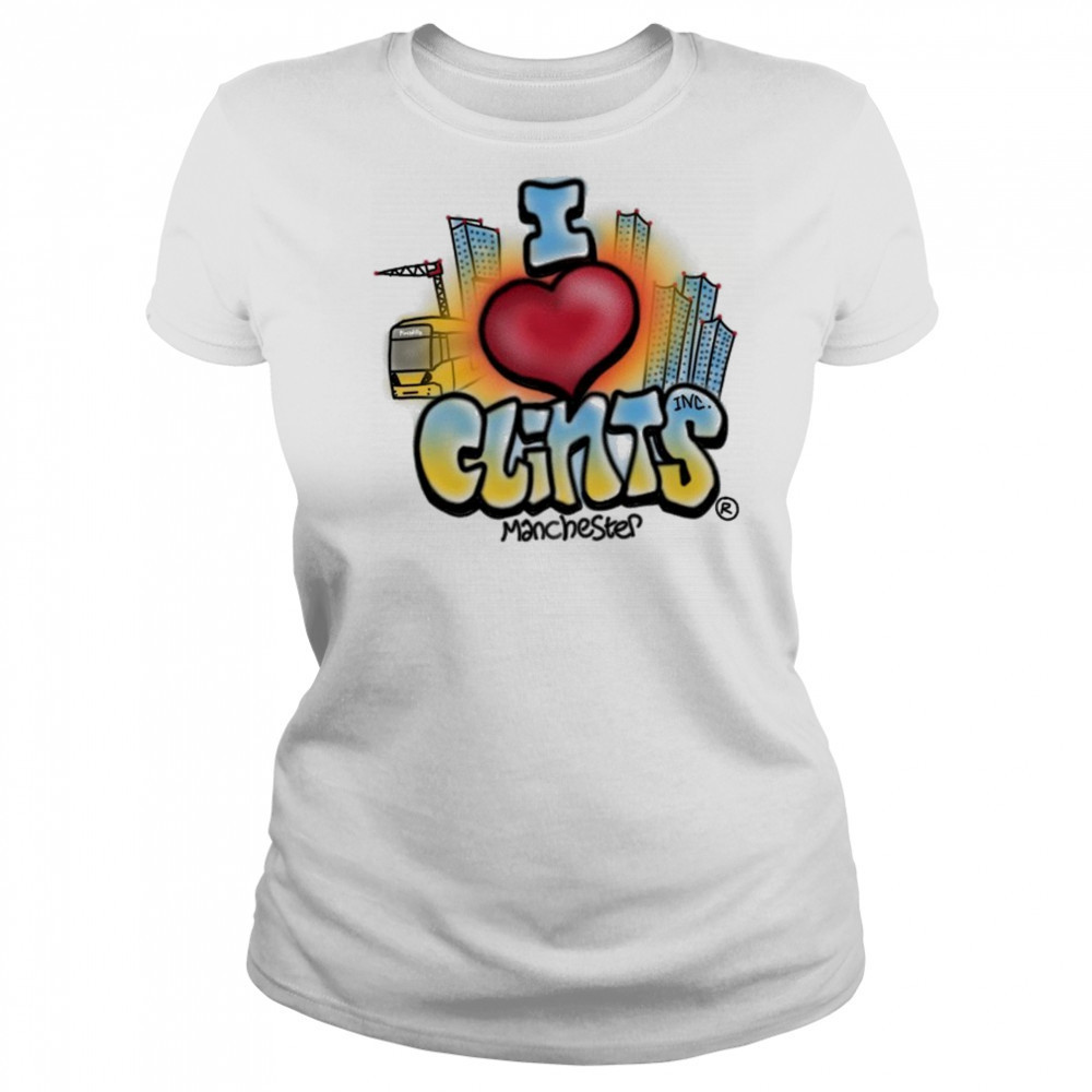 I Love Clints Manchester T-shirt Women's T-shirt