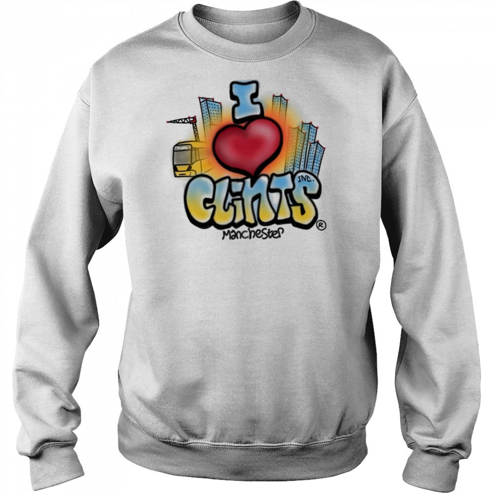 I Love Clints Manchester T-shirt Hoodie