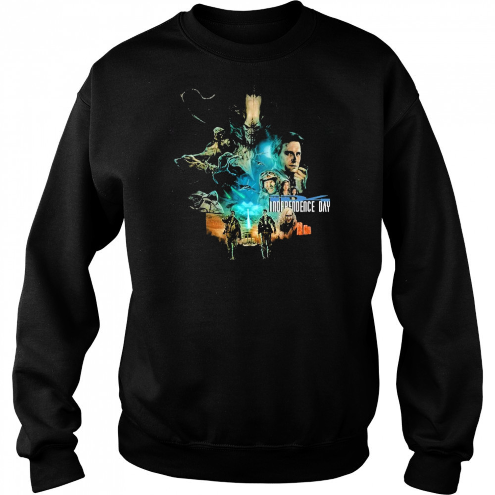 Independence Day Alien Attack T-shirt Hoodie