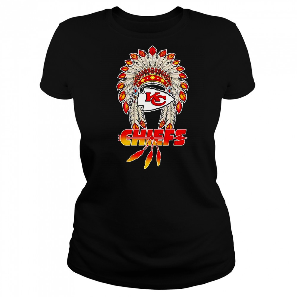 Kansas City Chiefs X Native American 2025 Baseball T-Shirt Women's T-shirt