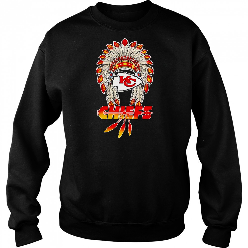 Kansas City Chiefs X Native American 2025 Baseball T-Shirt Hoodie